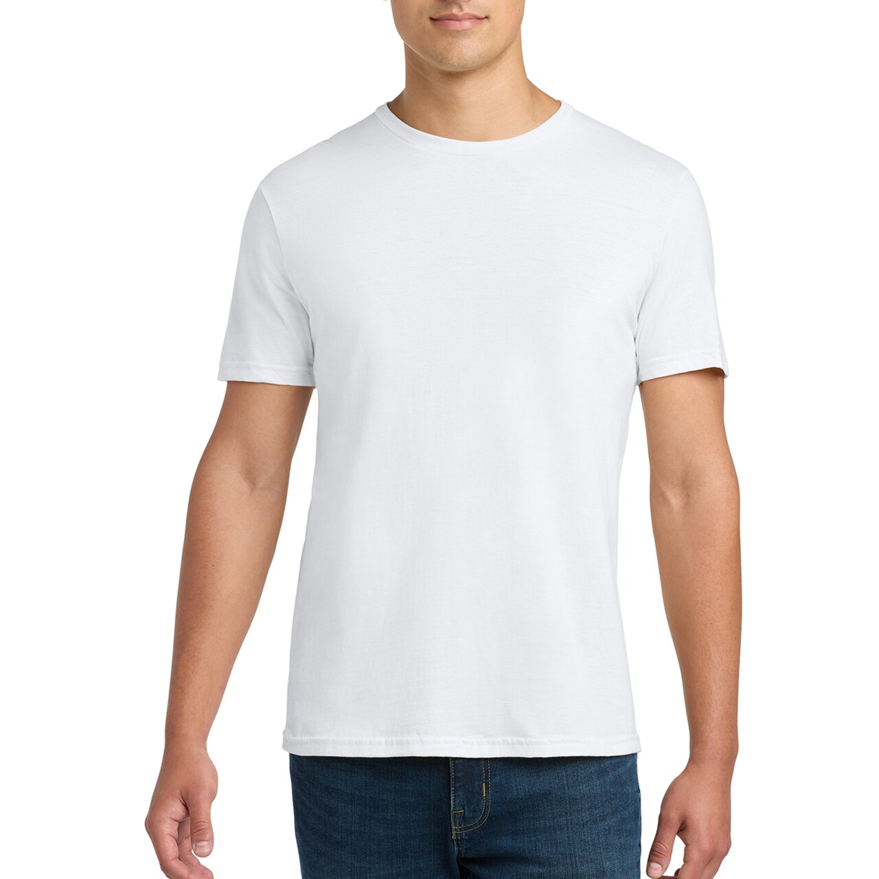 Gildan Heavy Cotton T-Shirt, Crewneck Blank Tees for Crafting